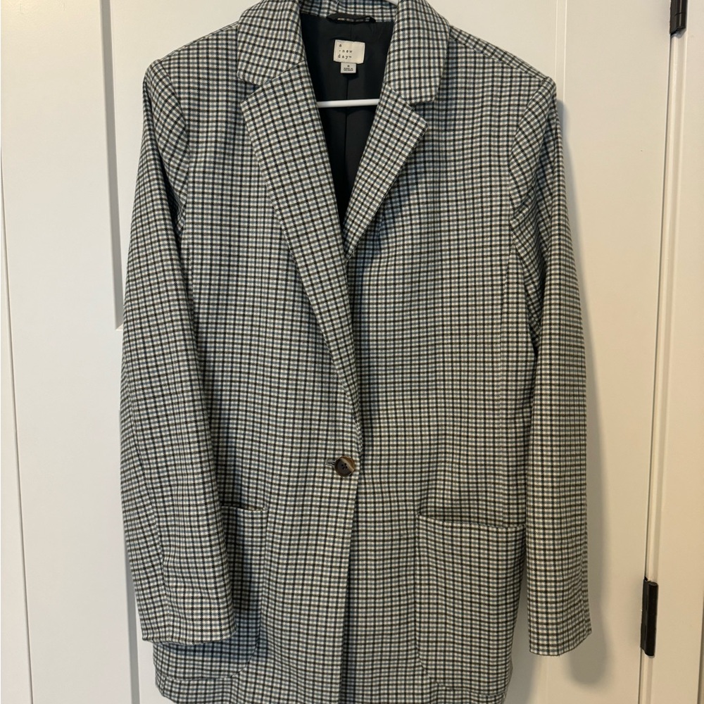 Plaid Women's Blazer